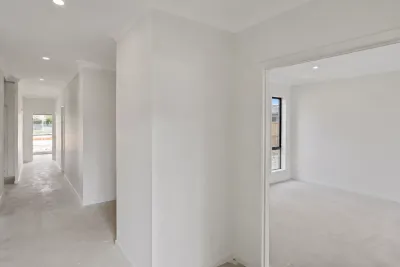 Bungalow Queenslander interior after restoration — smooth, painted finish