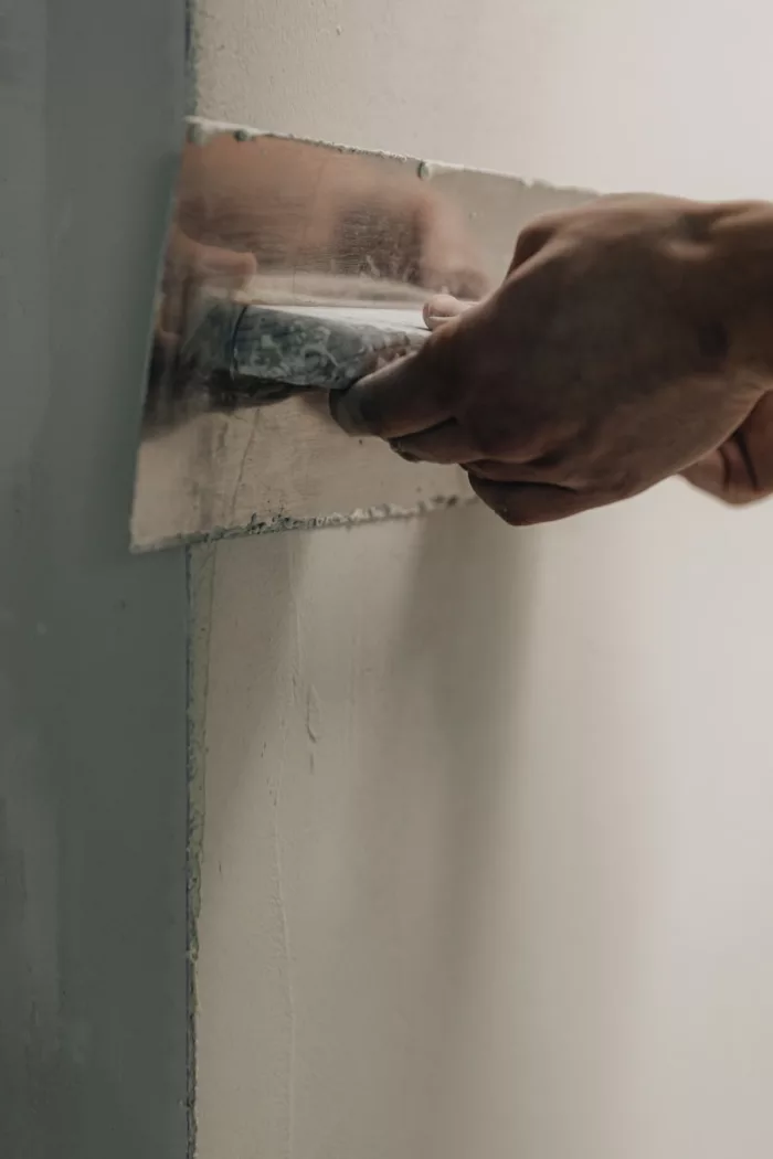 Quality plastering detail